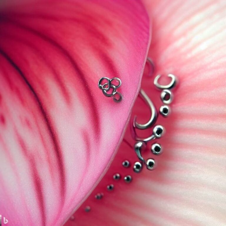 Пирсинг лилии