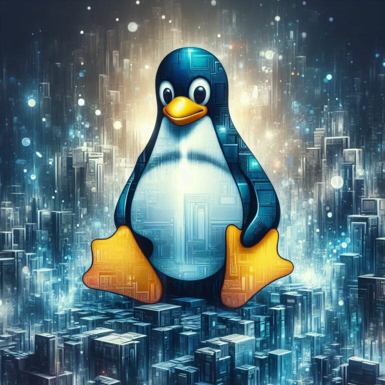 Пингвин TUX символ Линукс