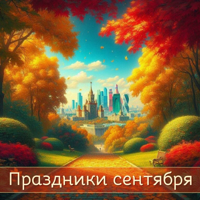 Праздники сентября
