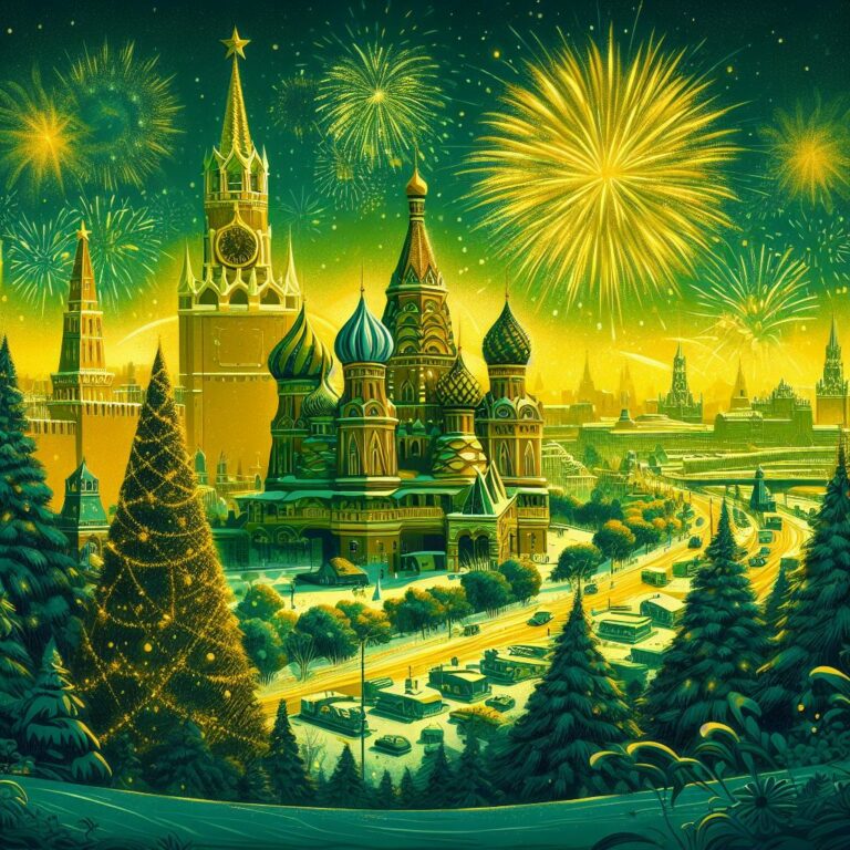 Новый год 2024 - праздничные и выходные дни