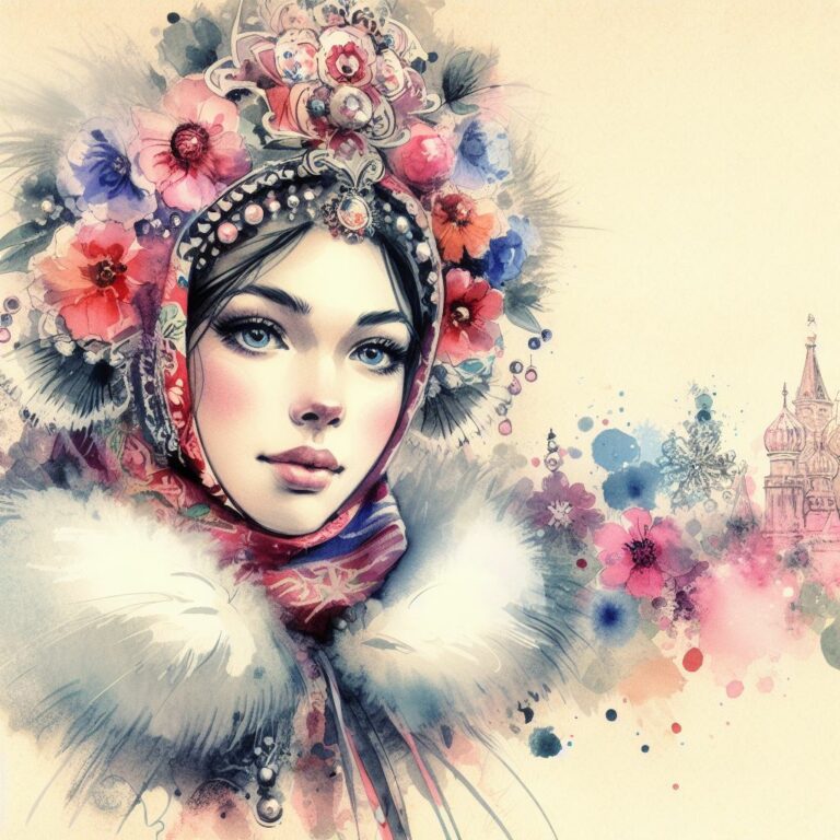 День акварели Снегурочка