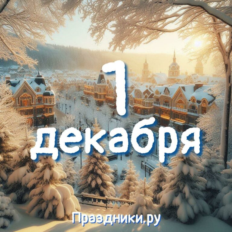 Праздники 1 декабря