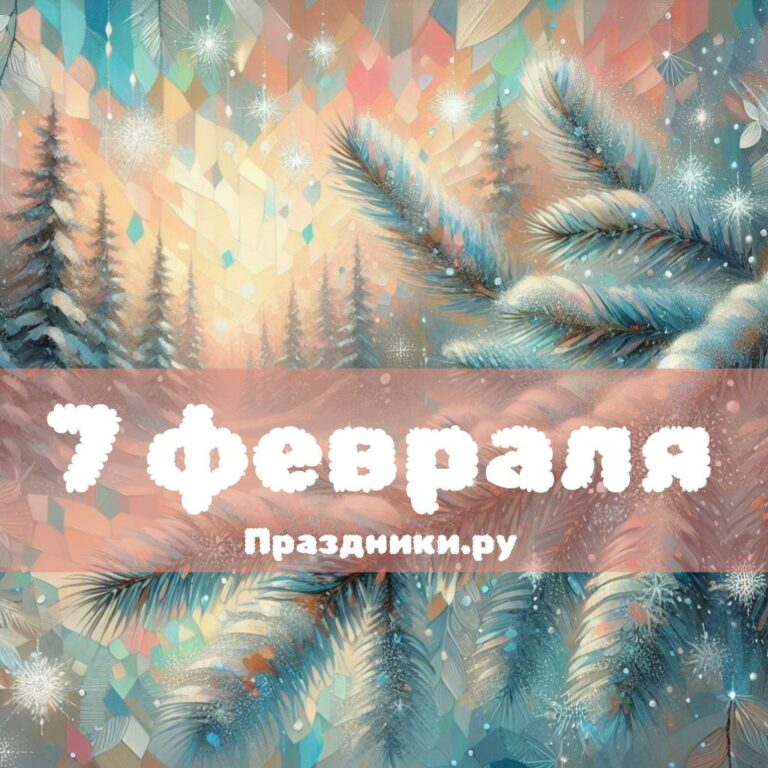 Праздники 7 февраля