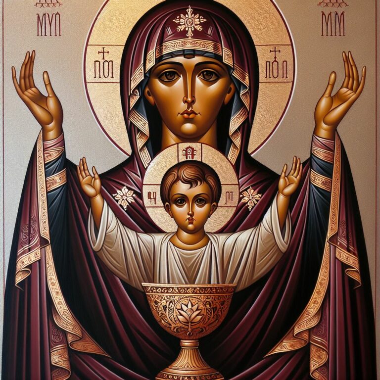 Молитва неупиваемая чаша от пьянства сына