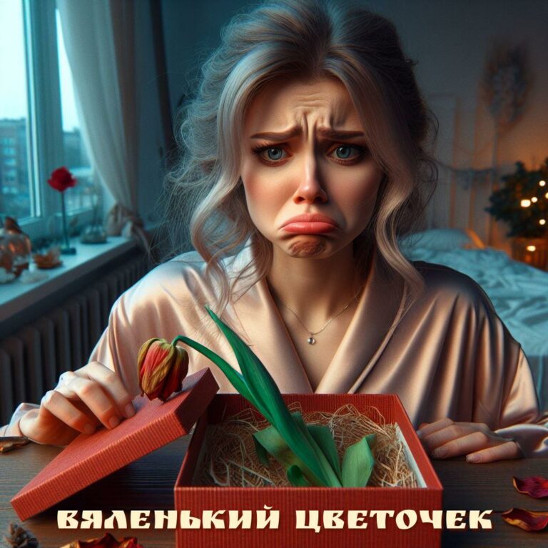 Смешные картинки подарок вяленький цветочек
