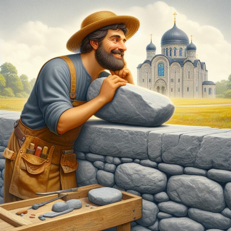 Я строю храм притча
