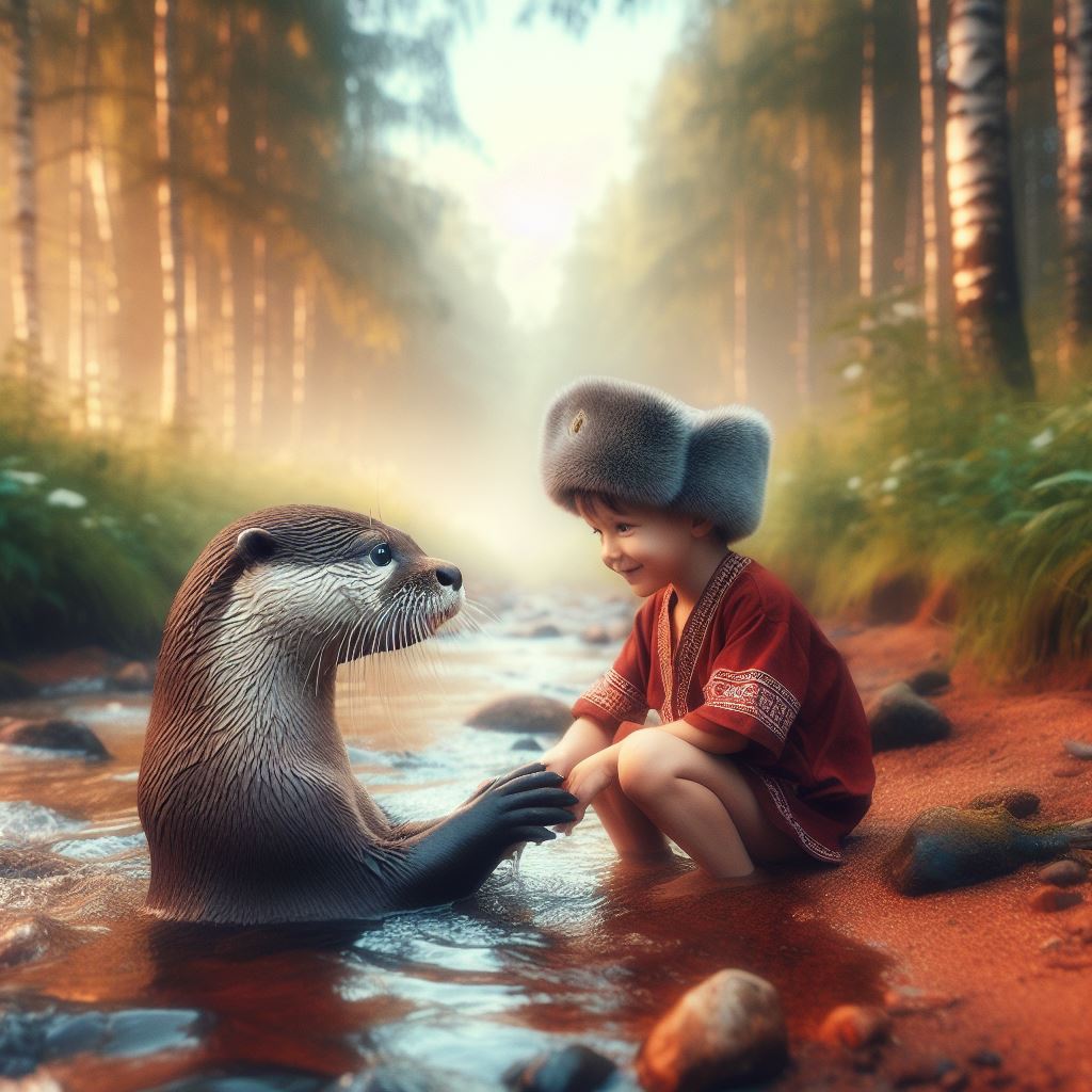 Животное выдра - прикольные красивые картинки для детей