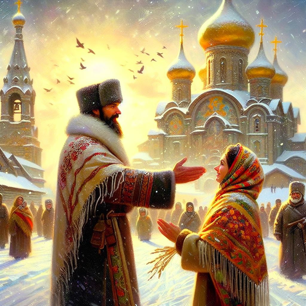 Что говорят в прощеное воскресенье: открытки и картинки