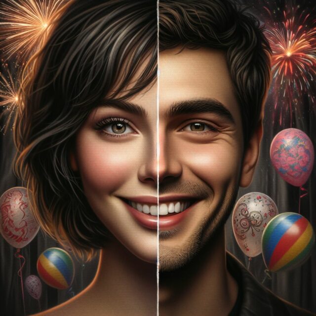 С днем рождения, моя вторая половинка!