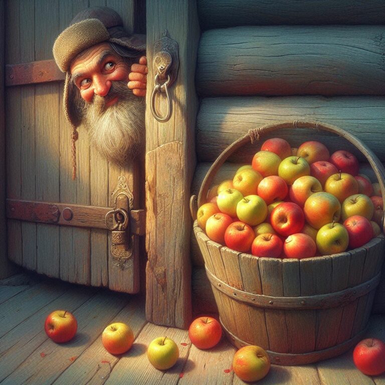 Ведро яблок