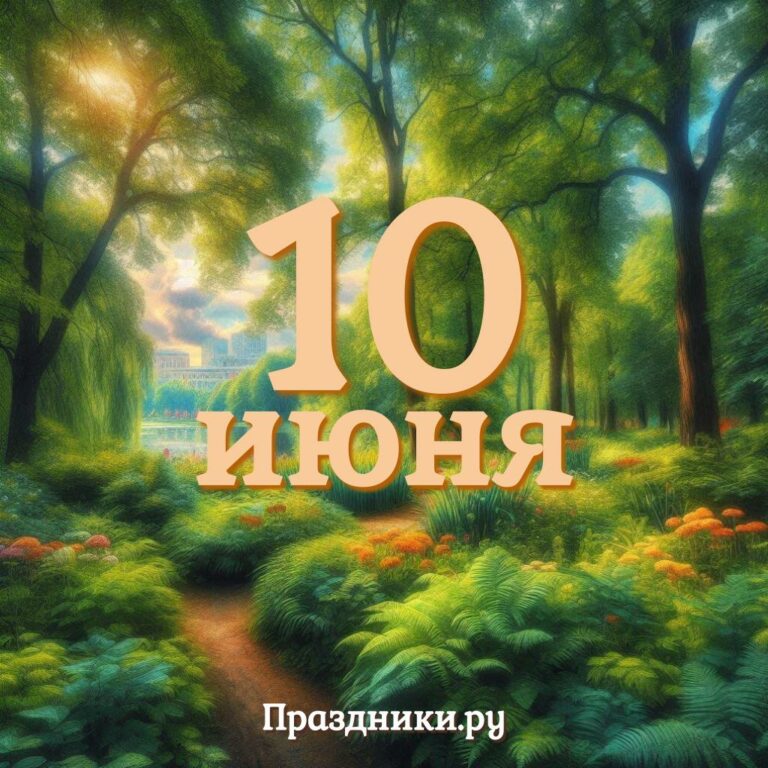 Праздники 10 июня