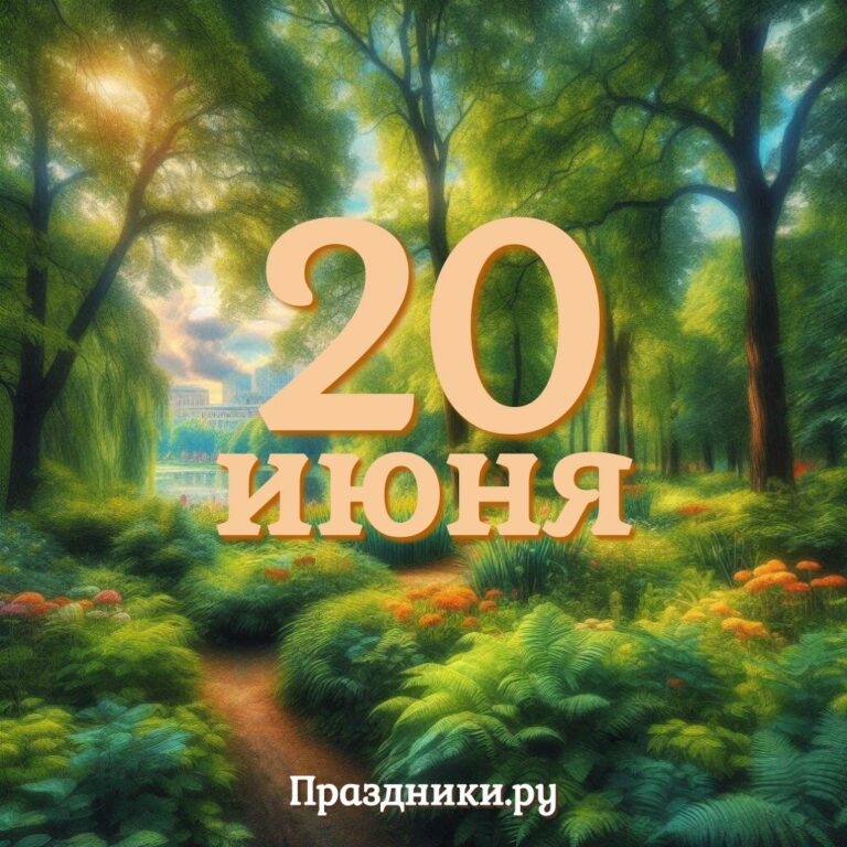 Праздники 20 июня
