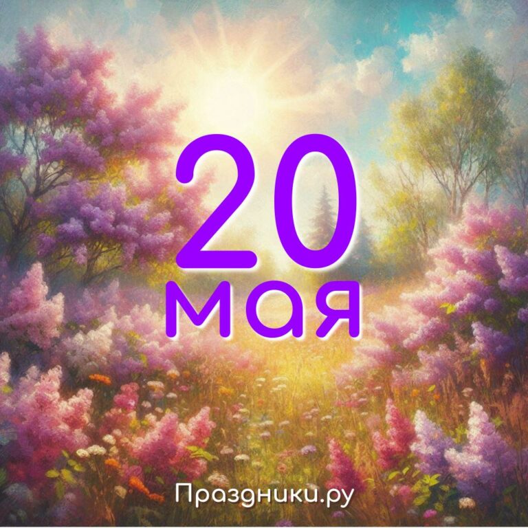 Праздники 20 мая
