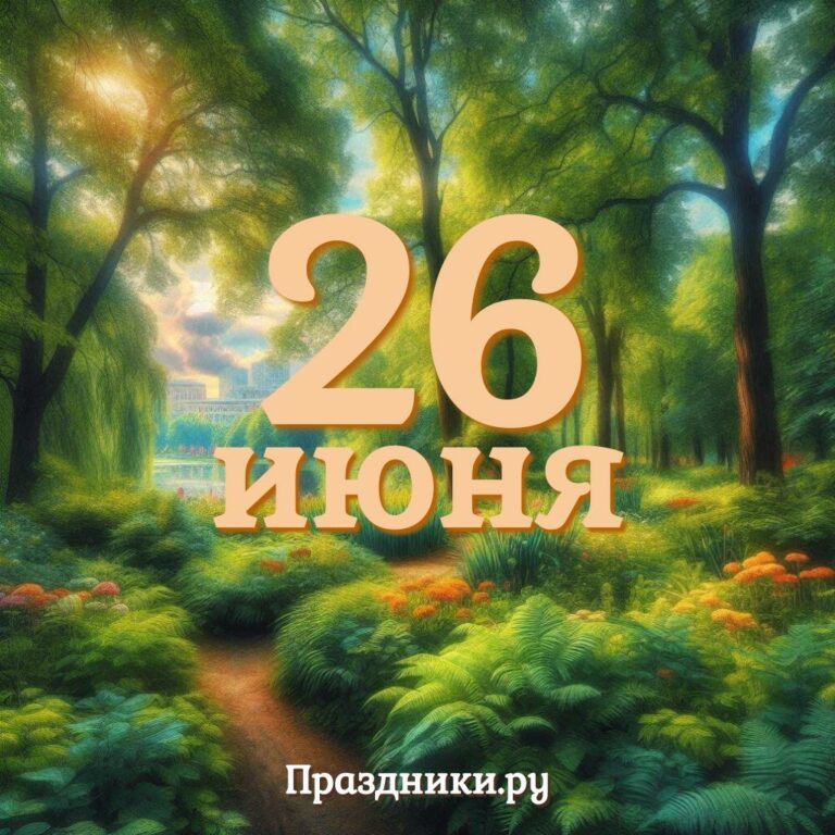 Праздники 26 июня