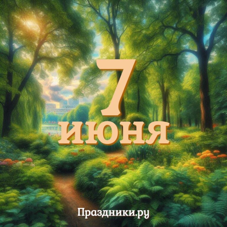 Праздники 7 июня