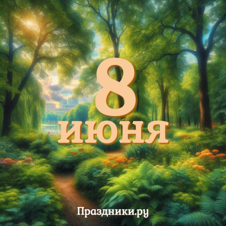 Праздники 8 июня
