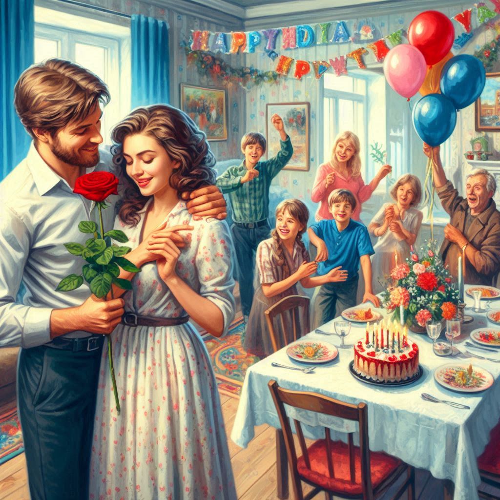 Поздравление с днем рождения жене от мужа