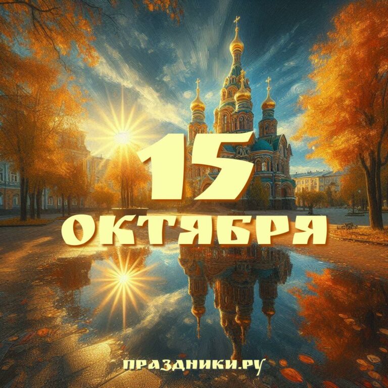 Праздники 15 октября