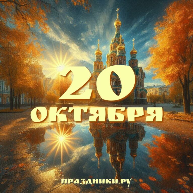 Праздники 20 октября