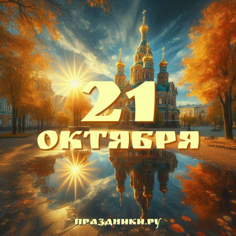 Праздники 21 октября