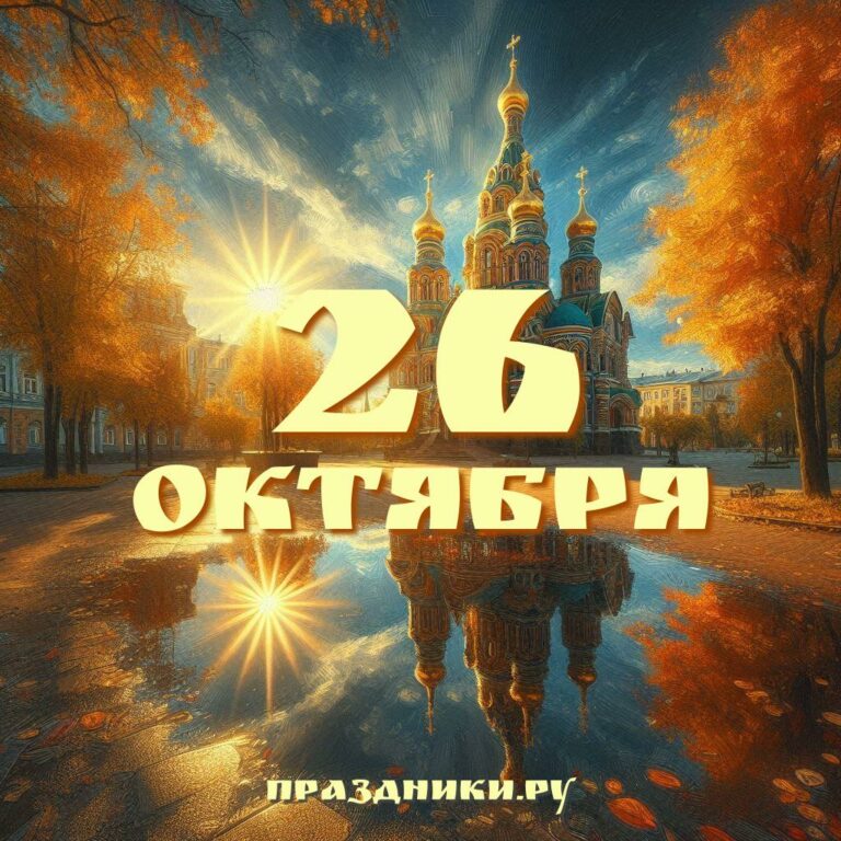 Праздники 26 октября