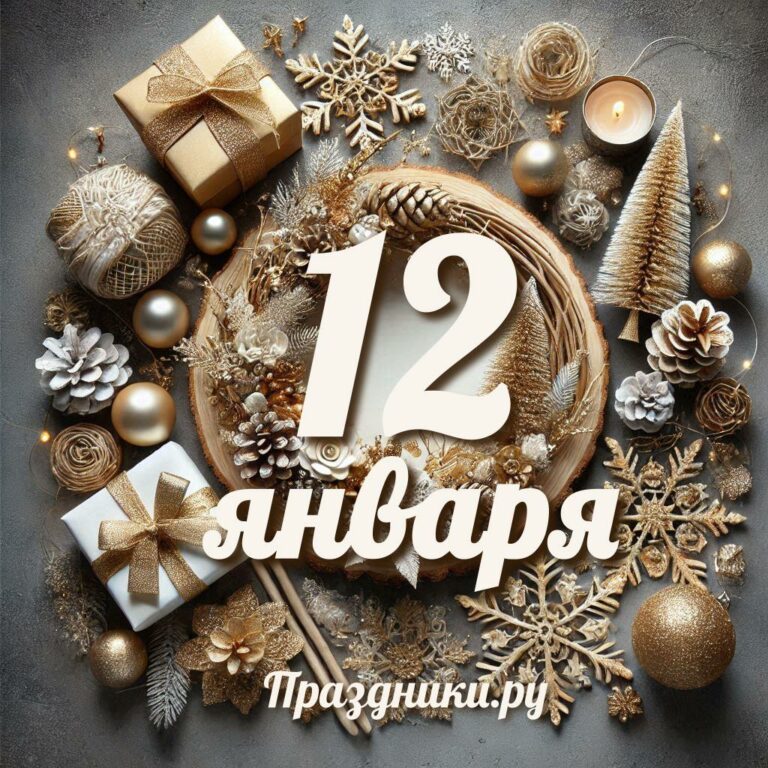 Праздники 12 января