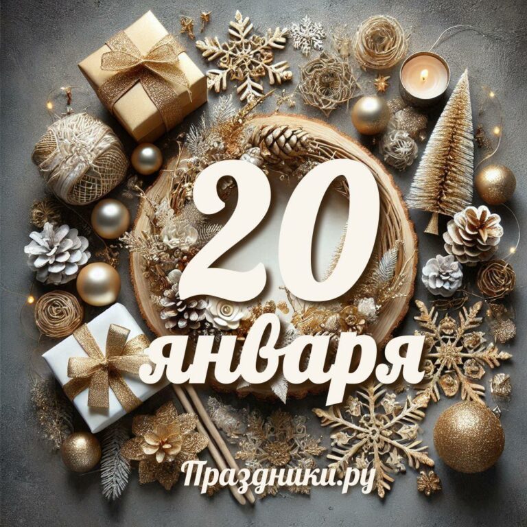 Праздники 20 января