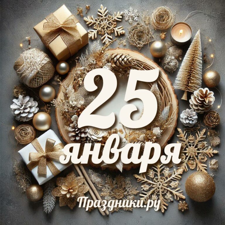 Праздники 25 января
