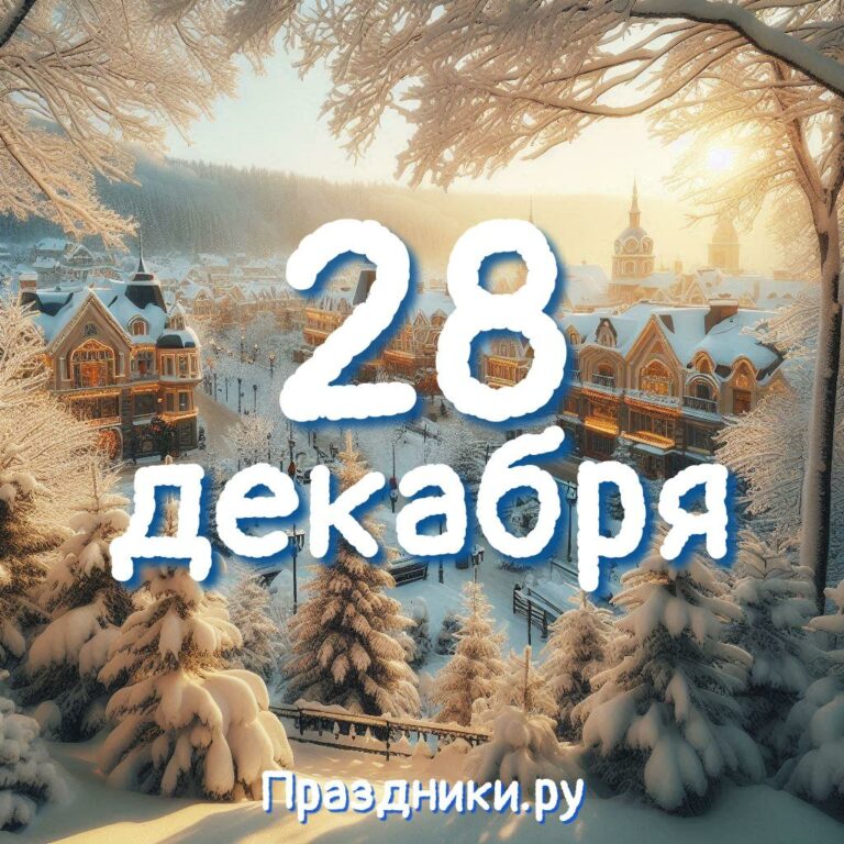 Праздники 28 декабря