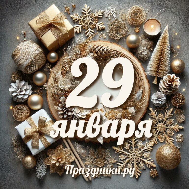 Праздники 29 января