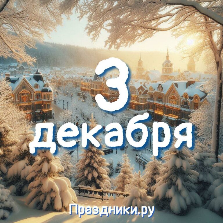 Праздники 3 декабря
