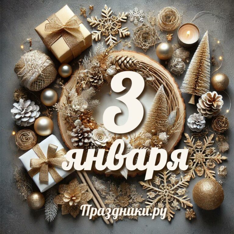 Праздники 3 января