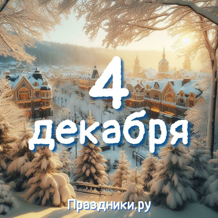 Праздники 4 декабря