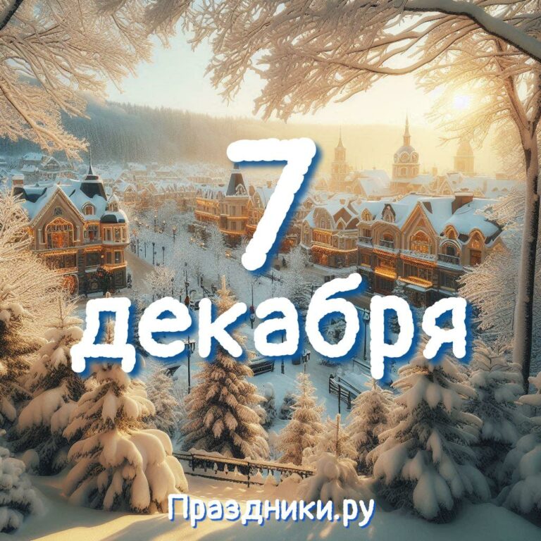 Праздники 7 декабря