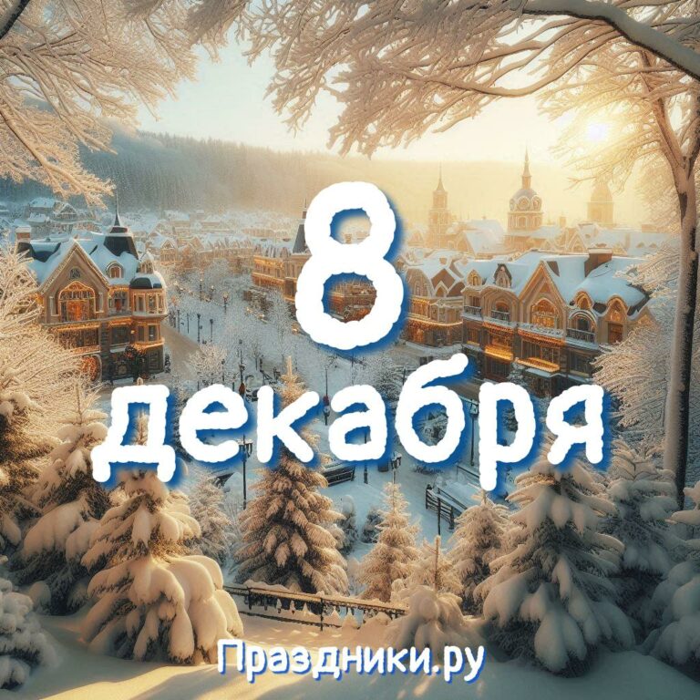 Праздники 8 декабря