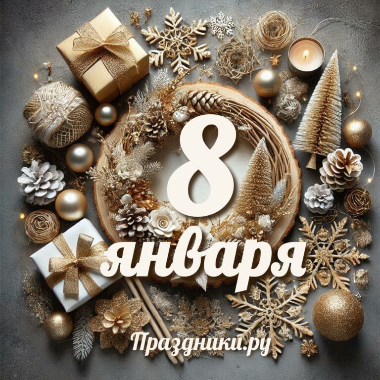 Праздники 8 января